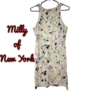 MILLY of New York Watercolor Sleeveless Dress size 10